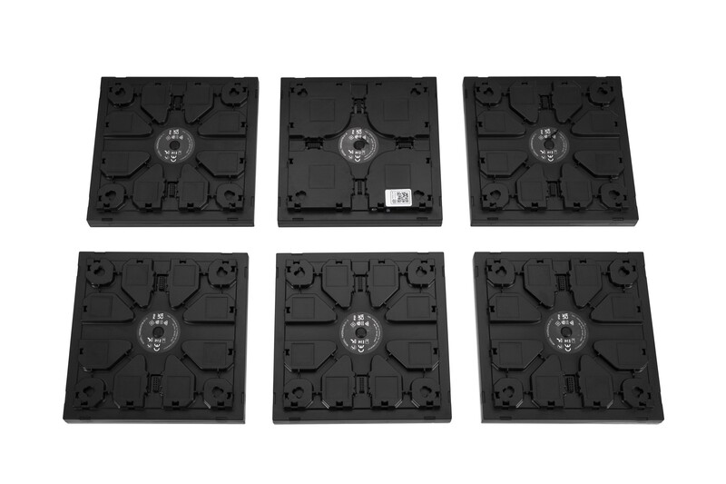 Панель Smart LED Twinkly Squares 1 Starter + 5 Extension RGB (TWQ064STW-07-BEU) 384LED, BT+WiFi