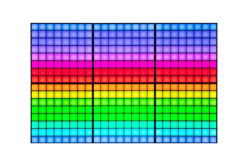 Панель Smart LED Twinkly Squares 1 Starter + 5 Extension RGB (TWQ064STW-07-BEU) 384LED, BT+WiFi