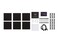 Фото - Панель Smart LED Twinkly Squares 1 Starter + 5 Extension RGB (TWQ064STW-07-BEU) 384LED, BT+WiFi | click.ua