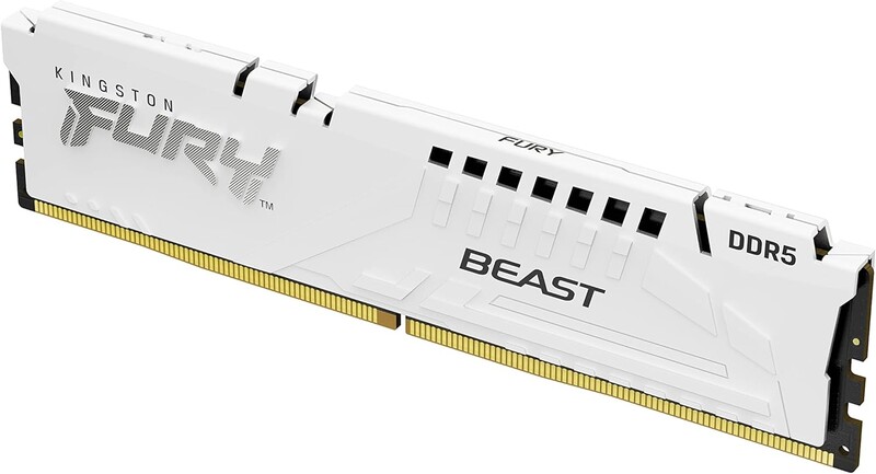 Модуль памяти DDR5 16GB/6000 Kingston Fury Beast Expo White (KF560C36BWE2-16)