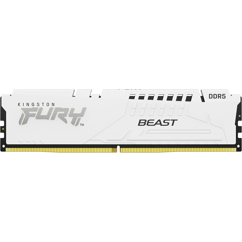 Модуль памяти DDR5 16GB/6000 Kingston Fury Beast Expo White (KF560C36BWE2-16)
