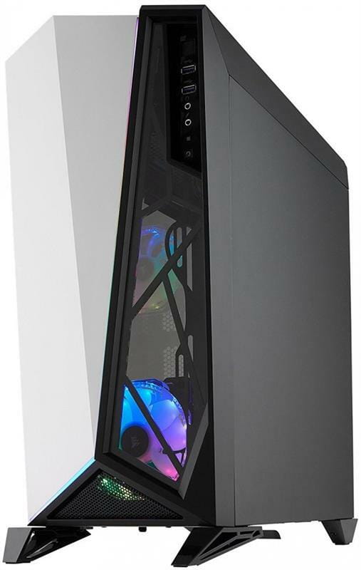 Корпус Corsair Carbide Spec-Omega RGB White/Black (CC-9011141-WW) без БП