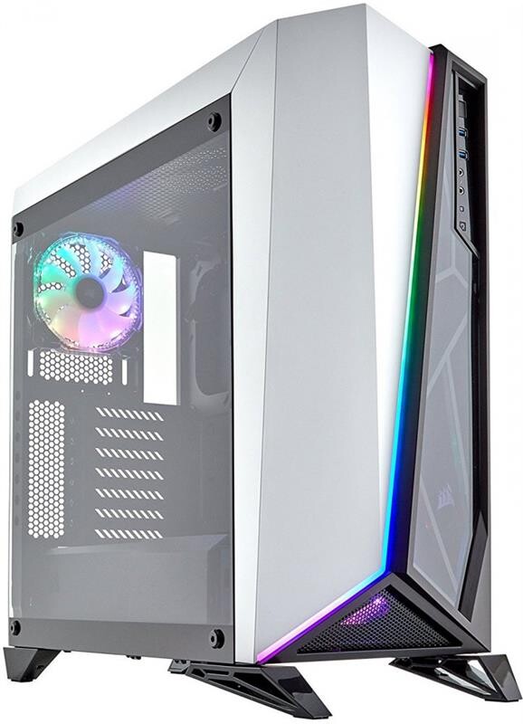 Корпус Corsair Carbide Spec-Omega RGB White/Black (CC-9011141-WW) без БП