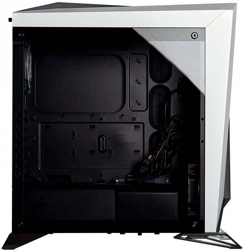 Корпус Corsair Carbide Spec-Omega RGB White/Black (CC-9011141-WW) без БП