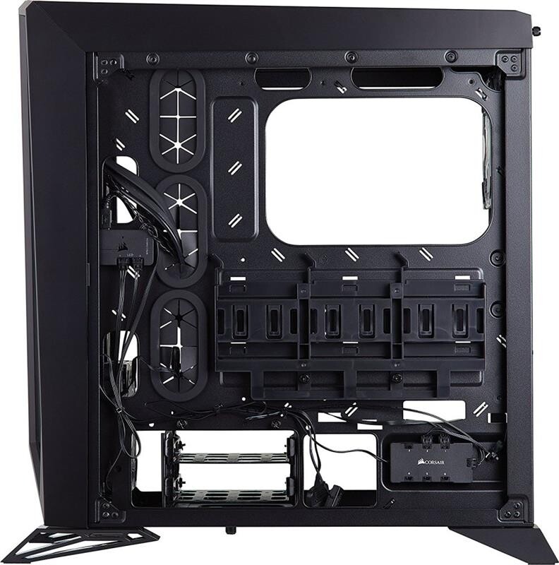 Корпус Corsair Carbide Spec-Omega RGB White/Black (CC-9011141-WW) без БП