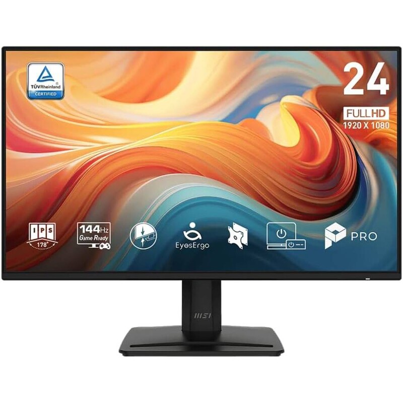 Монітор MSI 23.8" PRO MP242-E14A (9S6-3PD1CT-011) IPS Black 144Hz