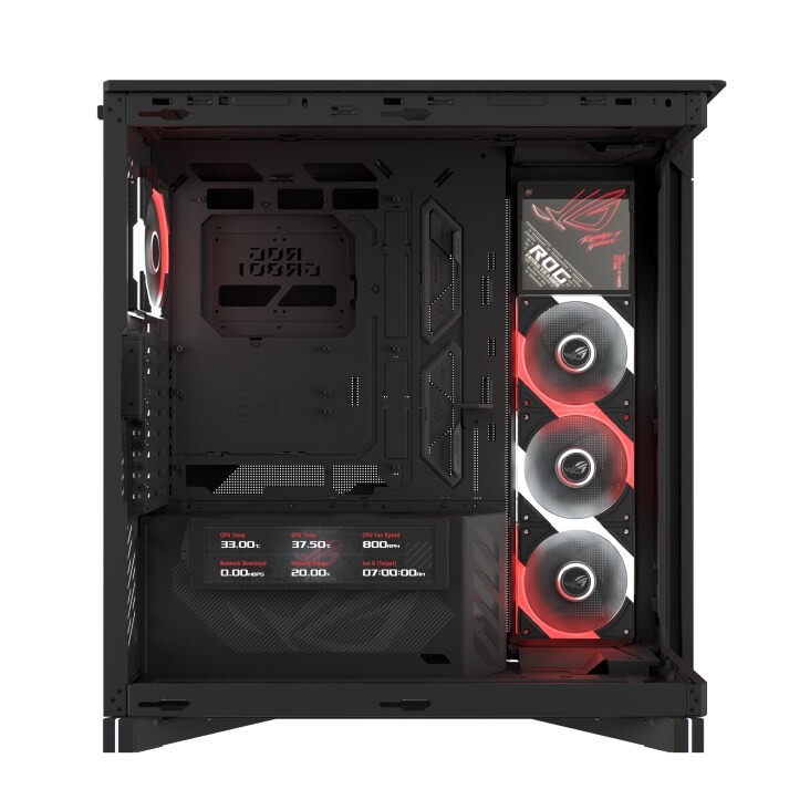 Корпус Asus ROG Cronox GR801 Curve TG ARGB Black (90DC00T0-B09030)