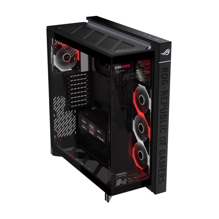 Корпус Asus ROG Cronox GR801 Curve TG ARGB Black (90DC00T0-B09030)