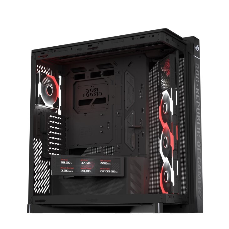 Корпус Asus ROG Cronox GR801 Curve TG ARGB Black (90DC00T0-B09030)