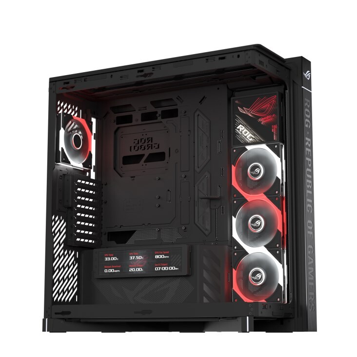 Корпус Asus ROG Cronox GR801 Curve TG ARGB Black (90DC00T0-B09030)