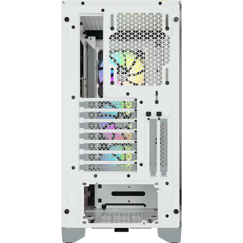 Корпус Corsair iCUE 4000X RGB Tempered Glass White (CC-9011205-WW) без БП