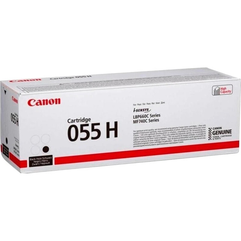 Картридж Canon 055H MF742/744/746/LBP663/664 Black (3020C002)