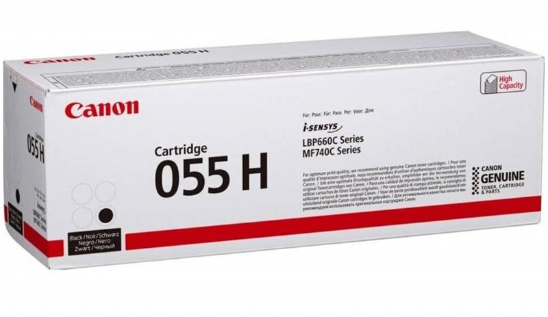 Картридж Canon 055H MF742/744/746/LBP663/664 Black (3020C002)