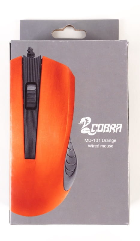 Миша COBRA MO-101 Orange