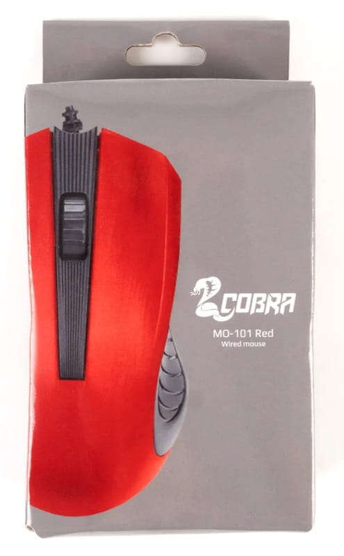 Мышь COBRA MO-101 Red