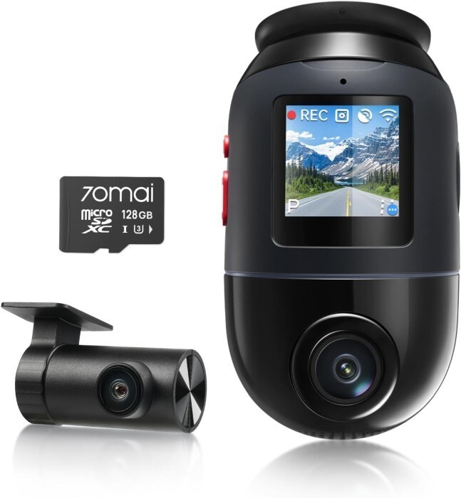 Видеорегистратор 70mai Dash Cam X800-2 Omni+RC14 Rear Camera Set