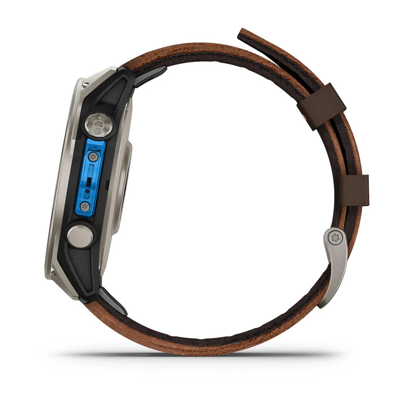 Смарт-годинник Garmin D2 Mach 2 47mm Titanium з Oxford Brown (010-02904-31)