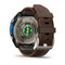Фото - Смарт-годинник Garmin D2 Mach 2 47mm Titanium з Oxford Brown (010-02904-31) | click.ua