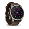 Фото - Смарт-годинник Garmin D2 Mach 2 47mm Titanium з Oxford Brown (010-02904-31) | click.ua