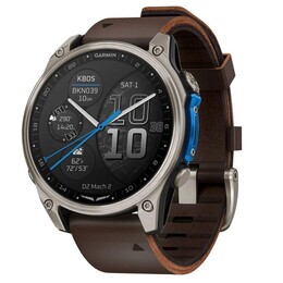 Смарт-годинник Garmin D2 Mach 2 47mm Titanium з Oxford Brown (010-02904-31)