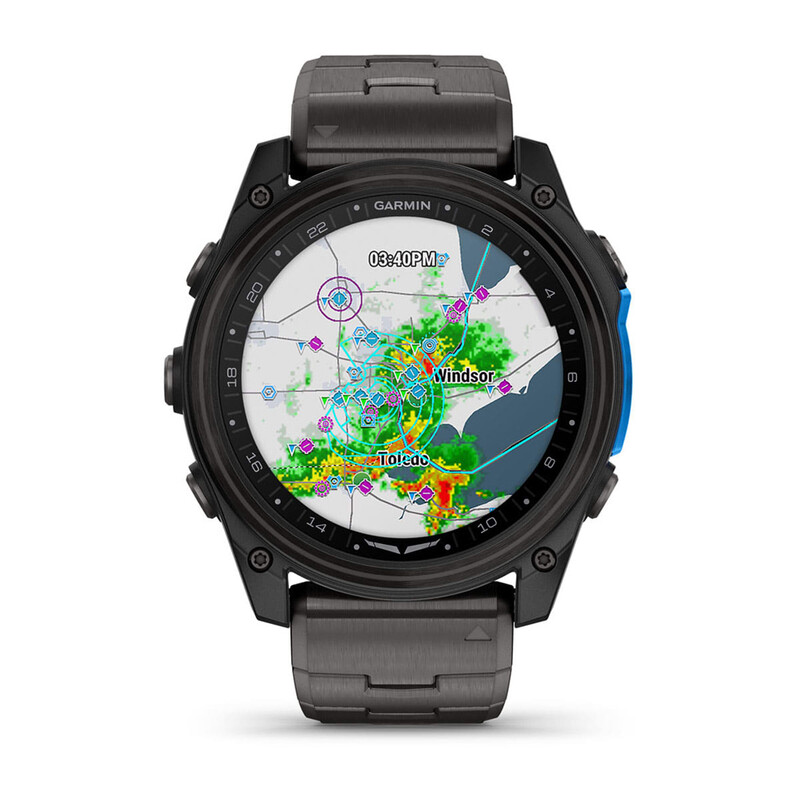 Смарт-годинник Garmin D2 Mach 2 51mm Carbon Gray DLC Titanium (010-02905-31)