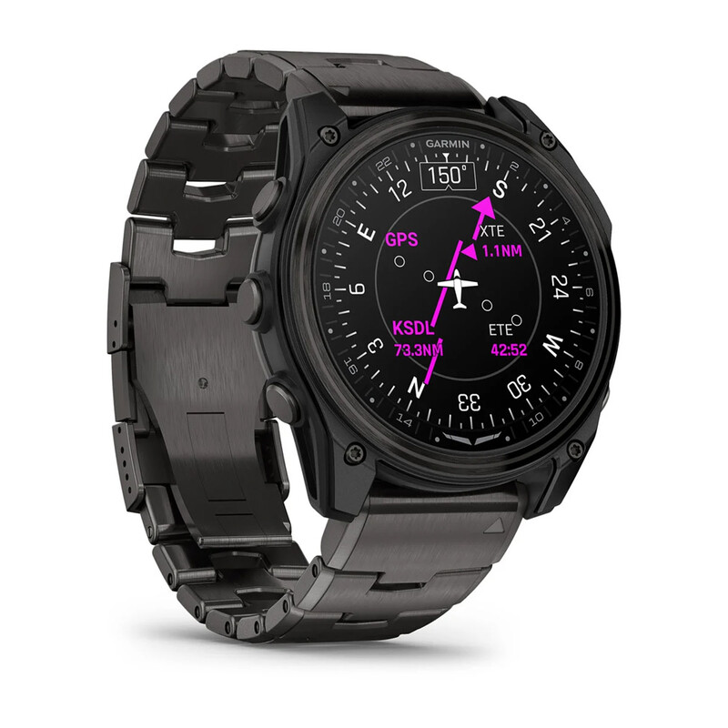 Смарт-годинник Garmin D2 Mach 2 51mm Carbon Gray DLC Titanium (010-02905-31)