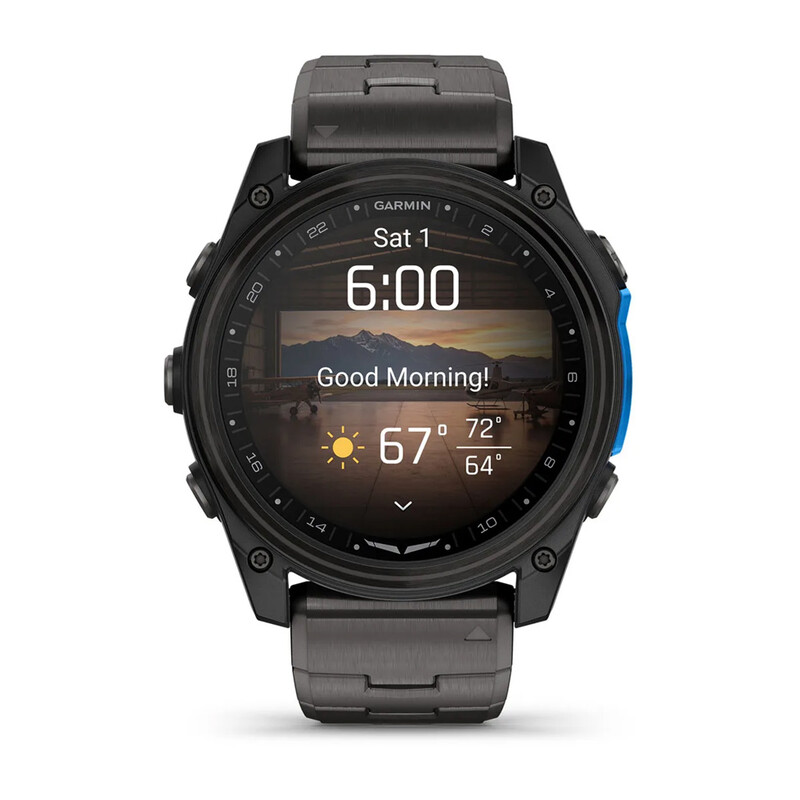Смарт-годинник Garmin D2 Mach 2 51mm Carbon Gray DLC Titanium (010-02905-31)