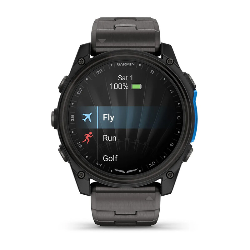 Смарт-годинник Garmin D2 Mach 2 51mm Carbon Gray DLC Titanium (010-02905-31)