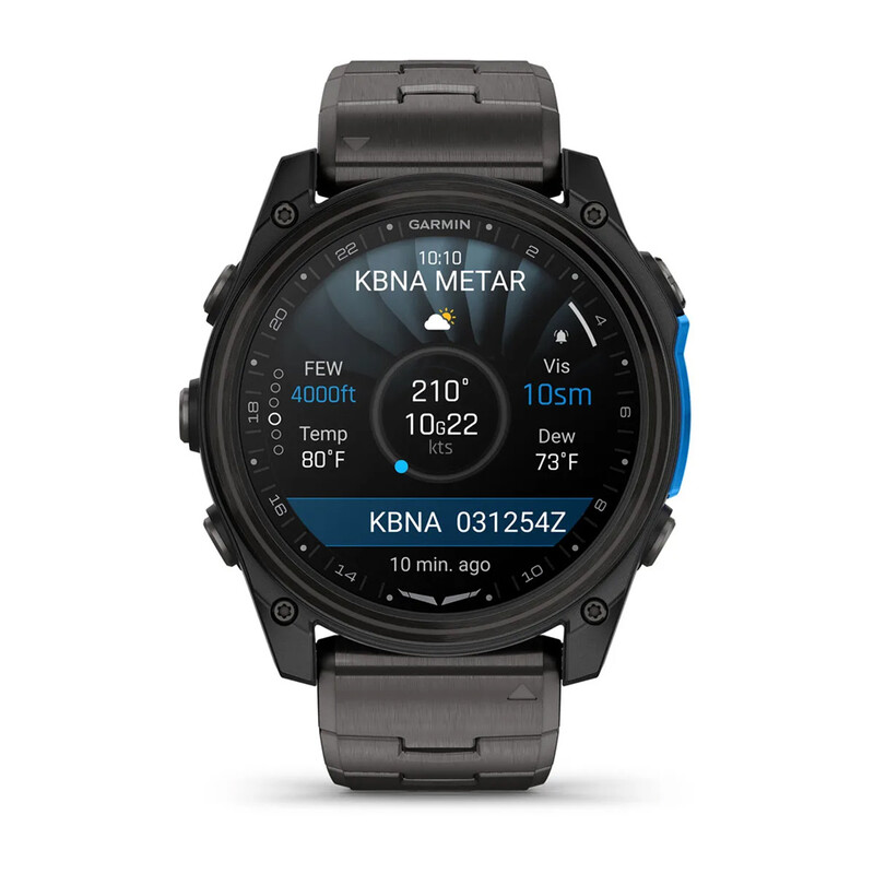 Смарт-годинник Garmin D2 Mach 2 51mm Carbon Gray DLC Titanium (010-02905-31)