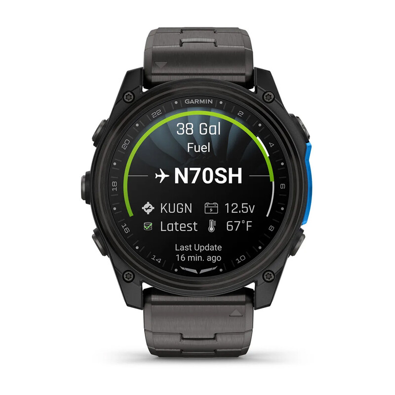 Смарт-годинник Garmin D2 Mach 2 51mm Carbon Gray DLC Titanium (010-02905-31)