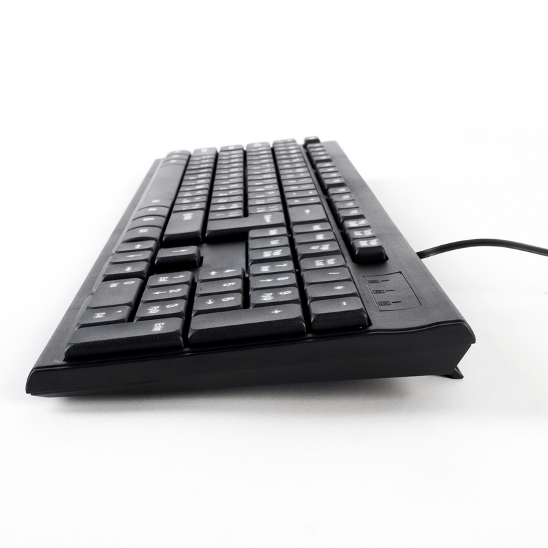 Клавіатура COBRA OK-102 Ukr Black