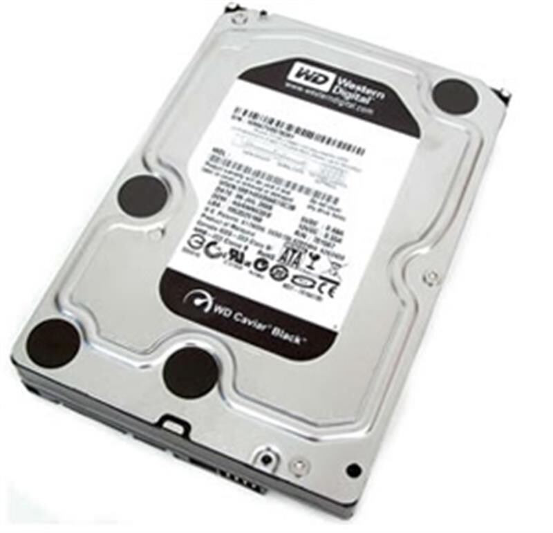 Накопитель HDD SATA  500GB WD Black 7200rpm 64MB (WD5003AZEX) Refurbished