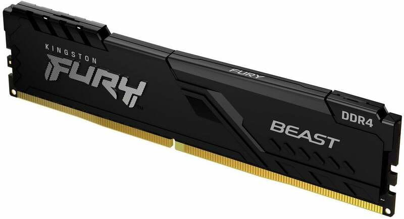 Модуль памяти DDR4 16GB/2666 Kingston Fury Beast Black (KF426C16BB1/16)