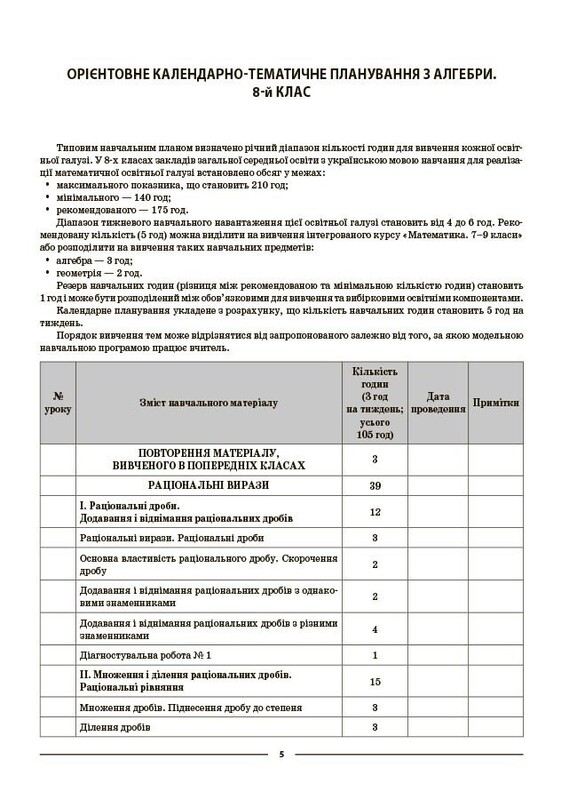 Мій конспект. Алгебра. Матеріали до уроків. 8 клас / Ольга Старова