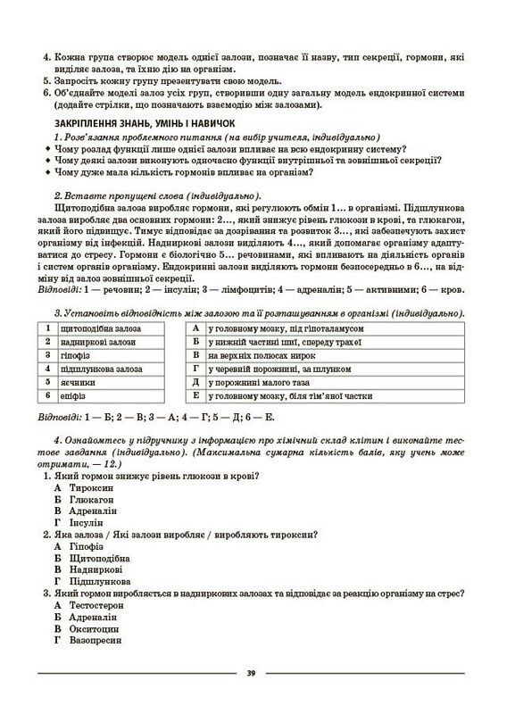Мій конспект. Біологія. Матеріали до уроків. 8 клас / Маргарита Атаманчук