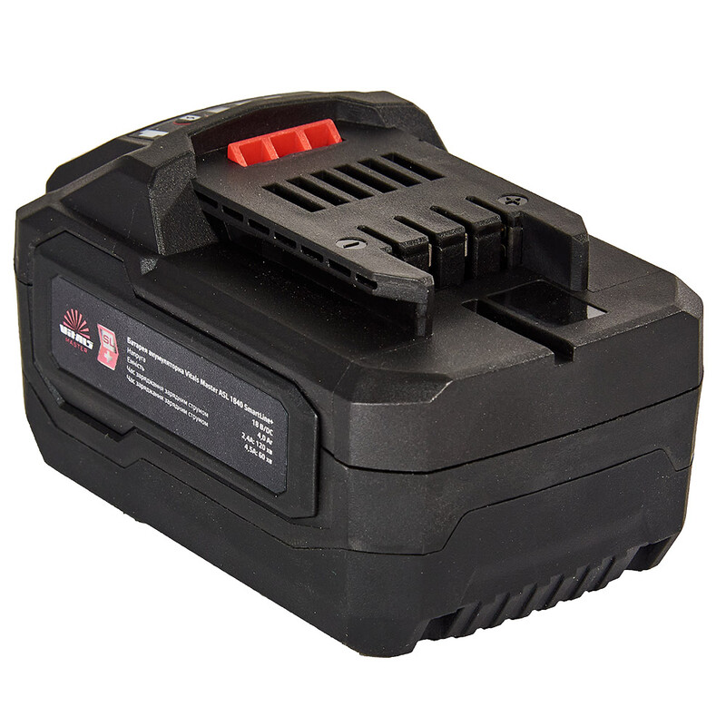 Акумулятор Vitals Master ASL 1840 SmartLine+ Li-Ion, 18 В, 4 Aч (184456)
