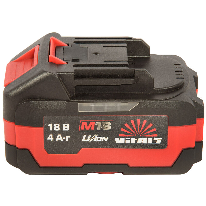 Акумулятор Vitals ASL 1840ns Type-c Li-Ion, 18 В, 4 Aч (244899)