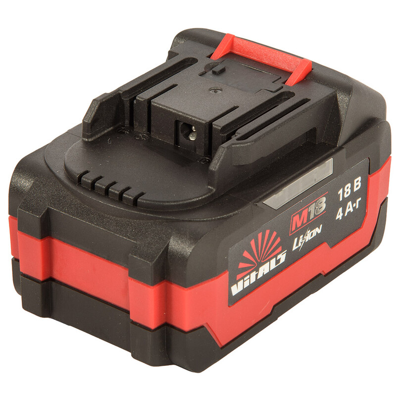 Акумулятор Vitals ASL 1840ns Type-c Li-Ion, 18 В, 4 Aч (244899)