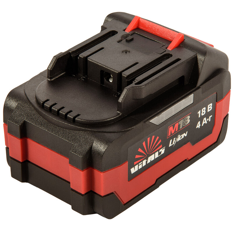 Акумулятор Vitals ASL 1840ns-10С Type-c Li-Ion, 18 В, 4 Aч (244904)