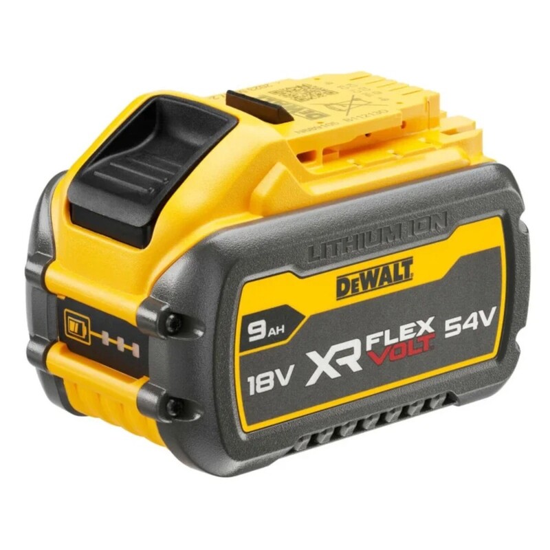 Акумулятор DeWalt Li-Ion, 18 В/54 В, 9 Aч (DCB547)