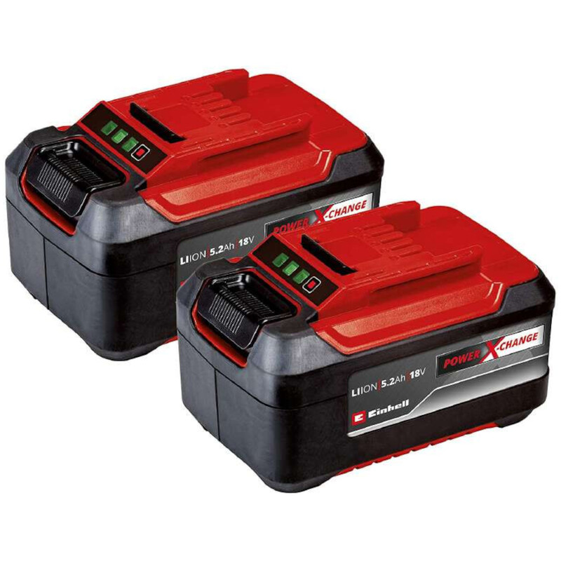 Акумулятор Einhell PXC Plus Twinpack Li-Ion, 18 В, 2х5.2 Aч (4511526)