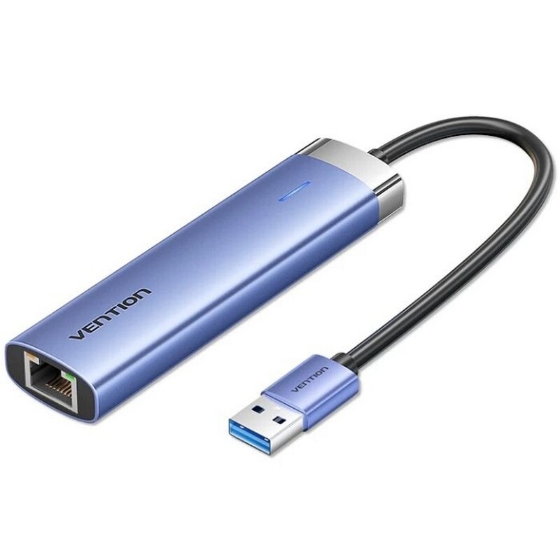 USB-хаб Vention 5 в 1 3xUSB 3.0, RJ-45, USB-C (TGFSB)