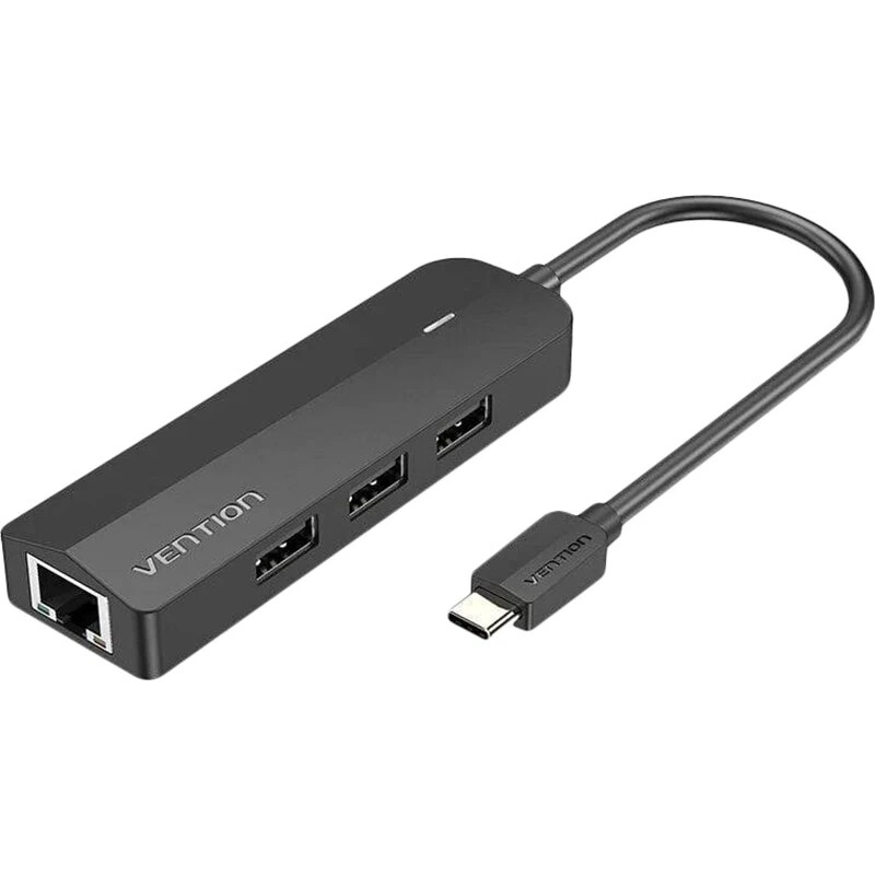 USB-хаб Vention USB 3.1 Type-C - 3xUSB 2.0, RJ-45, MicroUSB (TGOBB)