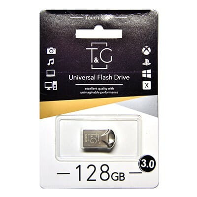 Флеш-накопитель USB3.0 128GB T&G 106 Metal Series Silver (TG106-128G3)