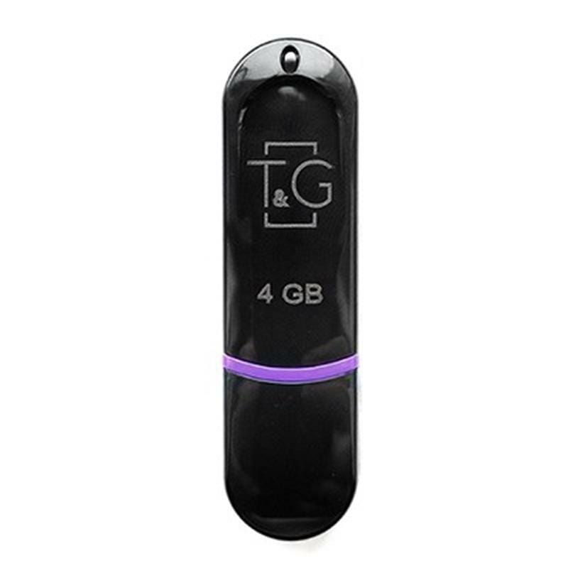 Флеш-накопичувач USB 4GB T&G 012 Classic Series Black (TG012-4GBBK)