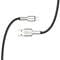 Фото - Кабель ColorWay USB - Lightning (M/M), metal head, 2.4 А, 1 м, Black (CW-CBUL046-BK) | click.ua