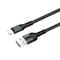 Фото - Кабель ColorWay USB - Lightning (M/M), nylon, 2.4 А, 1 м, Black (CW-CBUL045-BK) | click.ua