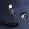 Фото - Кабель ColorWay USB - Lightning (M/M), nylon, 2.4 А, 1 м, Black (CW-CBUL045-BK) | click.ua