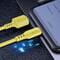 Фото - Кабель ColorWay USB - Lightning (M/M), soft silicone, 2.4 А, 1 м, Yellow (CW-CBUL043-Y) | click.ua