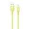 Фото - Кабель ColorWay USB - Lightning (M/M), soft silicone, 2.4 А, 1 м, Yellow (CW-CBUL043-Y) | click.ua